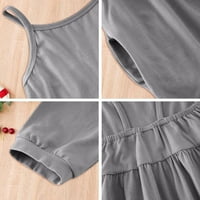 Fattazi Toddler Girls Baby Kids Solid kombinezon remen Romper Ljetne harem hlače bez letnje odjeće za