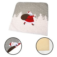 Christmas tematska stolica prekrivača Predivna ploča za sklapanje kućne upotrebe Stolica zaštitnik