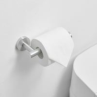 Single poštanski toaletni držač za papir montiran u brušenom niklu