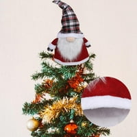 Gnomes Božićni ukrasi Handmade Santa Scandinavian Tomte Plish GNOM, Početna Ornamenta za stolnjak Božićni Gnome Decor za odrasle