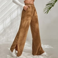 Eality Hlače za žene Lounge Hlače Elastične struke joga hlače na plaži Hlače žene ženske planinarske