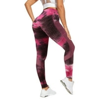 Visoki struk joga hlače pantalone za žene Tummy Tie-dye joga tajice trčanje vježbanja hlača yoga hlače