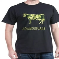 Cafepress - Cowmooflage tamna majica - pamučna majica