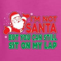 Divlji Bobby, nisam Santa, ali još uvijek možete sjediti u mojoj krilu Božićni unise Crewneck Grafički