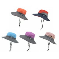 Jednostavno UPF 50+ Sun Hat Bucket Ljeto Muškarci Žene Ribolov Boonie Hat Sun UV zaštita Dugi veliki
