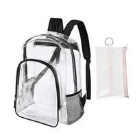 Lulshou ruksak za školu, prozirni ruksak, prozirni ruksak, plaža za sportske aktivnosti i igre na koncertnom