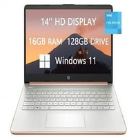 HD laptop, najnovija nadogradnja, Intel Celeron N4120, 16GB RAM, 128GB, HDMI, USB-C, lagana, Windows