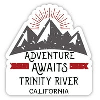 Trinity River California Suvenir Magnet Avantura čeka dizajn