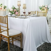 Vjenčanje posteljina Inc. Veleprodaja Scuba Wrinde Free 90 132 pravokutni stol za pravokutni stolnjak