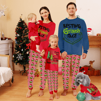 Božićne pidžame, padžama koji odgovaraju, odgovaraju božićnim PJS za djecu