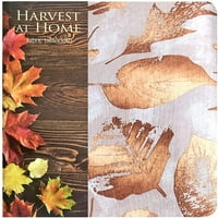 Newbridge Metalni lišće savremene jesenja i tkanina za zahvalnost, zlatni metalik list, otporan na tlo,