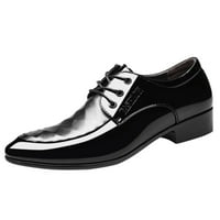 Vedolay muške kožne haljine cipele Formalne poslovne cipele Classic čipke Oxfords