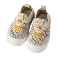 Vučene cipele za bebe Toddler u zatvorenom prvom hodu elastične mrežne čarape cipele slatka crtana Antislip