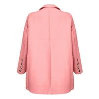 Blazer jakne za žene plus veličine Elegantno sportsko ljetno opremljeno odijelo Business Elegant Spring