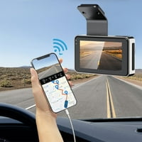 Shengxiny Clears kamere za automobil za automobile, noćni vid Dash CAM front i straga, IPS ekran, ugrađen