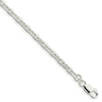 Sterling srebrni lanac kabela za saviljen