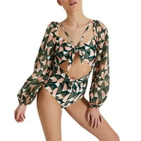HHEI_K Novi jednodijelni kupaći kostim i američki seksi šuplji bikini ženski kupaći kostimi žene bikini