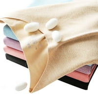 HWMODOU Womens donje rublje setovi donje rublje Čvrsta boja Komforna toplotna toplotna kupa za spavanje
