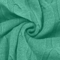 Homodles New Fashion ženska jesenska džempera sa klirensom - spajanje zelene veličine xxl