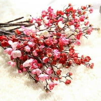 Umjetno lažno cvijeće Kineske grančice Mali šljiva cvijet trešnje za vjenčanje umjetno cvijeće Kućni
