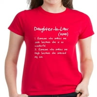 Cafepress - kći u zakonu Ženska tamna majica - Ženska tamna majica