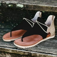 Neumjerne odrasle žene sandale za sandale za žene Veličina Žene Ljetne cipele cipele sa cipelama sa