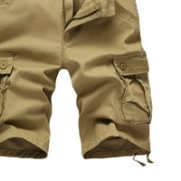 Muške i velike muške kratke hlače MENS PLUS veličina Teretne kratke hlače Multi-džepovi opuštene ljetne