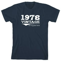 Vintage Svi muške majice originalnih dijelova - ID: 949