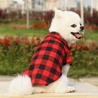 Luxsea gospodin pas mekana ležerna odjeća Plaid Suice Majica Vjenčanje Obriši Svečana majica za male