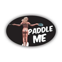 Djevojka Sup Westdle Me Naljepnica - samoljepljivi vinil - Vremenska zaštitna - izrađena u SAD - Board Girl Pasdle Board Pansion