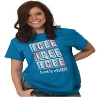 Zvanično Icee logotip omogućuje hladnoću muških grafičkih majica Tees Brisco Marke 4x