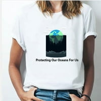 Bojkot nuklearnih otpadnih voda Vrhovi zagađenja za žene za zagađenje okruglog vrata tiskana majica