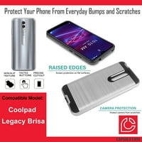 Capsule Case kompatibilan sa CoolPad Legacy Brisa [Cute Design Žene Muškarci Hybrid Slim Sklapana otporna
