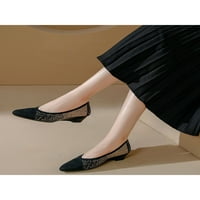 Welliuma ženske potpetice sklizne na haljini cipele s niskim potpeticama pumpe cipele hodanje klinovi