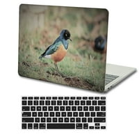Kaishek Tvrdo školjke Kompatibilan je samo MacBook Air s. Poklopac + crna tastatura, serija perja 0684