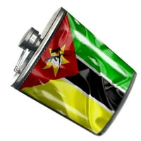 Flask Mozambik 3D zastava