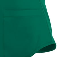 Giligiliso odozgo za čišćenje Žene kratki rukav V-izrez Radna uniforma Džepne bluze u boji
