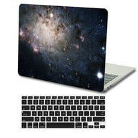 Kaishek zaštitna futrola Tvrdi pokrivač samo kompatibilan MacBook Pro 16 sa XDR ekran tipa C + crni