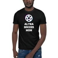 Tri ikona Altha Soccer mama kratkih rukava pamučna majica po nedefiniranim poklonima