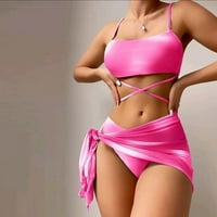 Novi seksi trokut bikini set ženski kupaći kostimi za kupaće kupaće kostime Ljetna plaža Nosite ženski