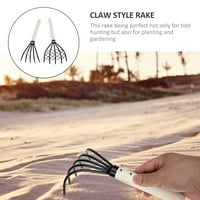 Rake Claw ručni alat za kopanje Garden Clam kultivator morske hrane kopa s školjkama plaža na plaži
