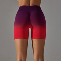 Ženske klirence joge hlača, Tianek Ljeto Active Fit Sport Print pune kratke hlače za teretane