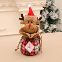 Loopsun Božić Santa Snowman poklon torba bombonska torba Božićne a Apple torba za pohranu torba ukras
