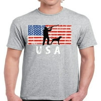 Košulje za muškarce - 4. jula Lov na američkoj grafičko patriotsko odijelo