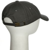 Prilagođeni šešir A do z Početna slova klasična bejzbol kapa, šešir ugljena bijelog zlatnog slova t