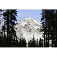 Posteranzi dpi kaskadne planine u Nacionalnom parku Banff Alberta Kanada Poster Print Chichard Wearm,