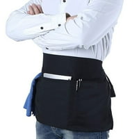 Server pregače suknje s džepovima Džepovi od čvrstog boja Poliester pamučna tkanina za čišćenje slikarnog