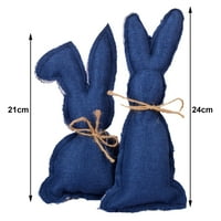 Temacd zec oblik tkanina umjetnost dekor životinjski stil tkanina tkanina igračka dekor za zabavu