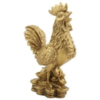 Luck Mesing Rooster, čisti mesingani pijetao, ukrasni mesingani pokloni za uredski kućni dekor simbol