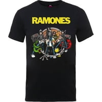 Put Ramones do ruševine Punk Rock Službena majica MENS Unisex